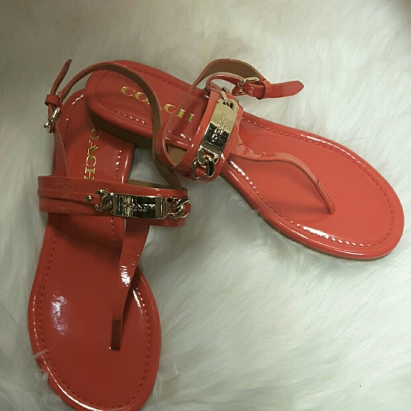 Coach  flat sandals - Picture 1 of 7